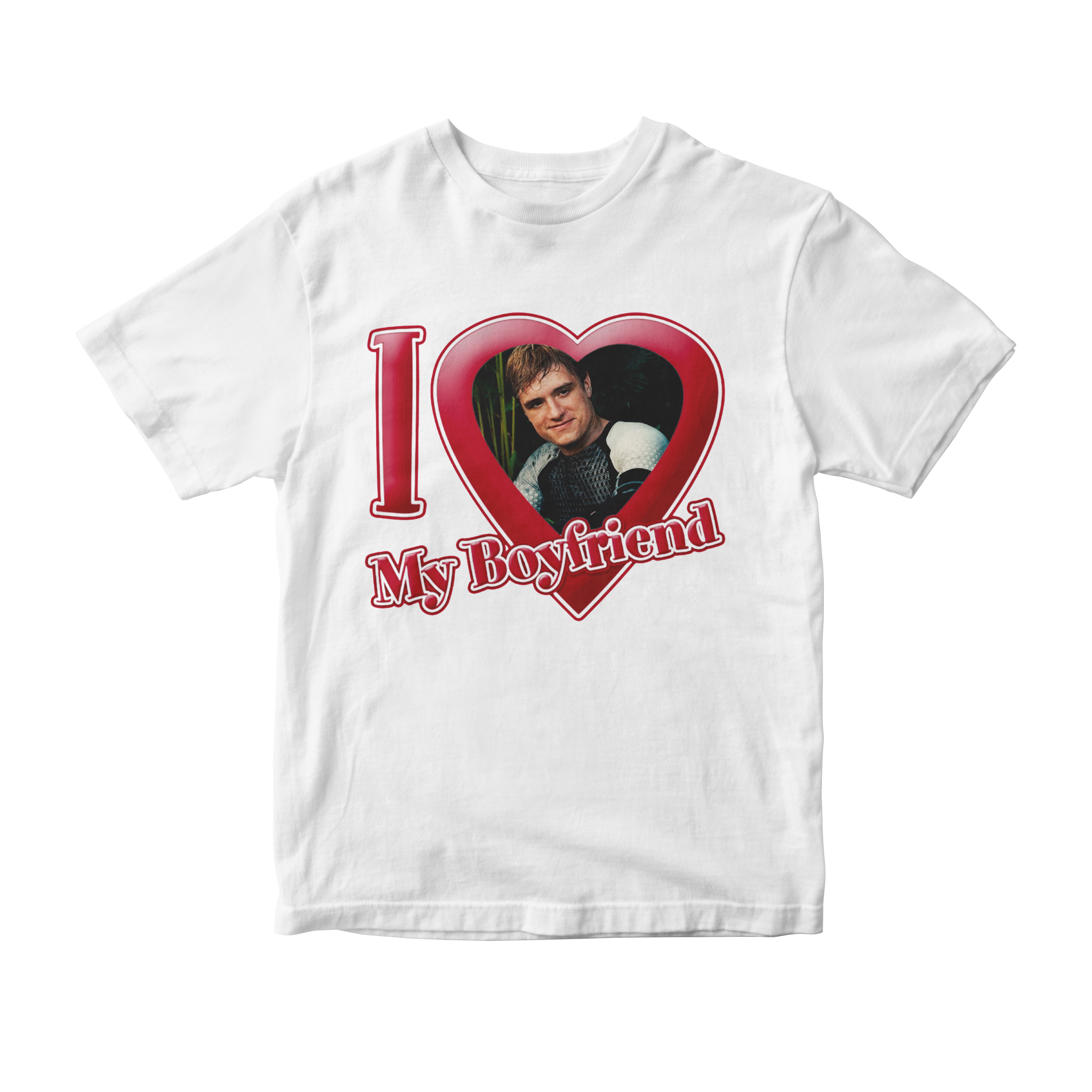 Camiseta Josh Hutcherson - Peeta (I Love My Boyfriend)