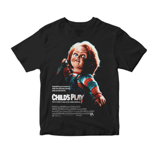 Camiseta Child's Play - Brinquedo Assassino (Chucky)
