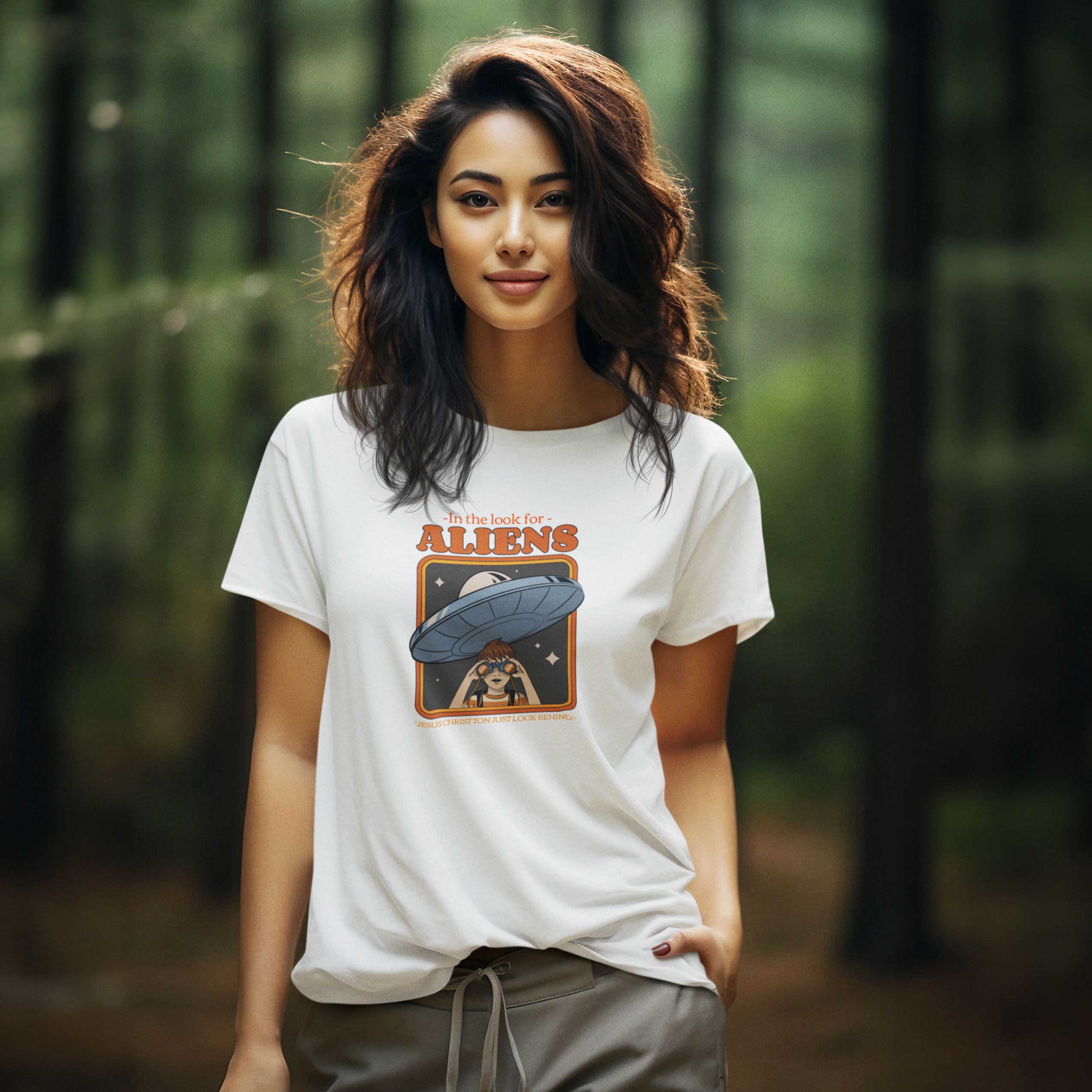 Nome do produto: Procurando Aliens | Baby Look