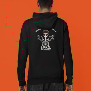 Alien Motoqueiro | Moletom Zíper