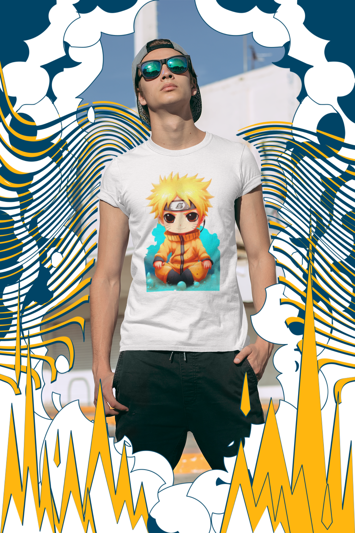 Nome do produto: CAMISETA ESTILO NINJA