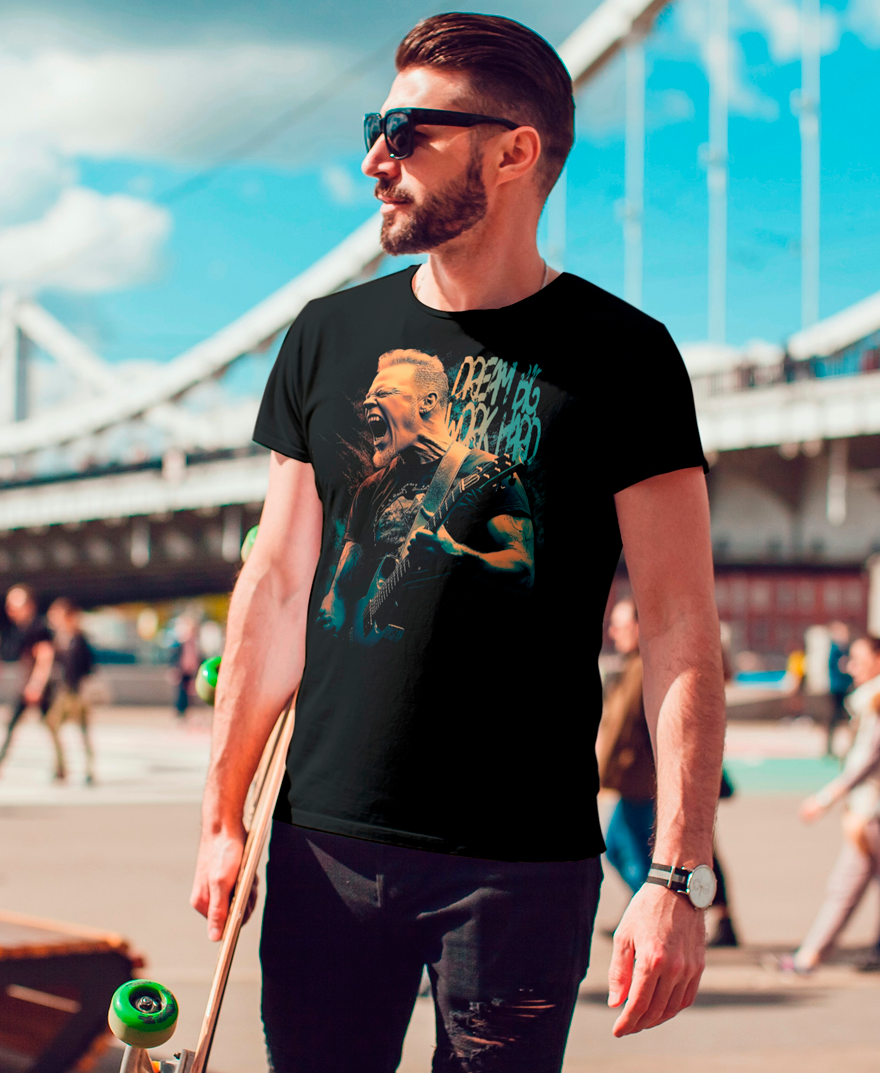 Nome do produto: 23CR002 - James Hetfield - Metallica