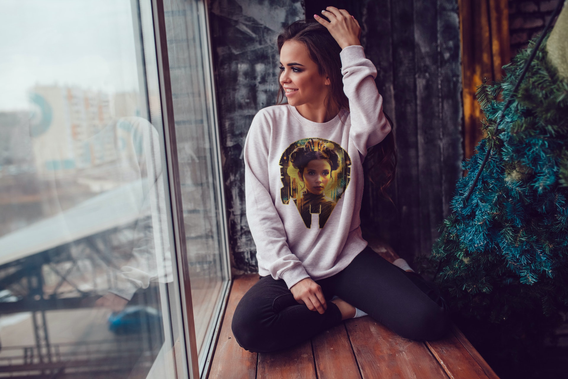 Nome do produto: Moletom Princesa Leia 1