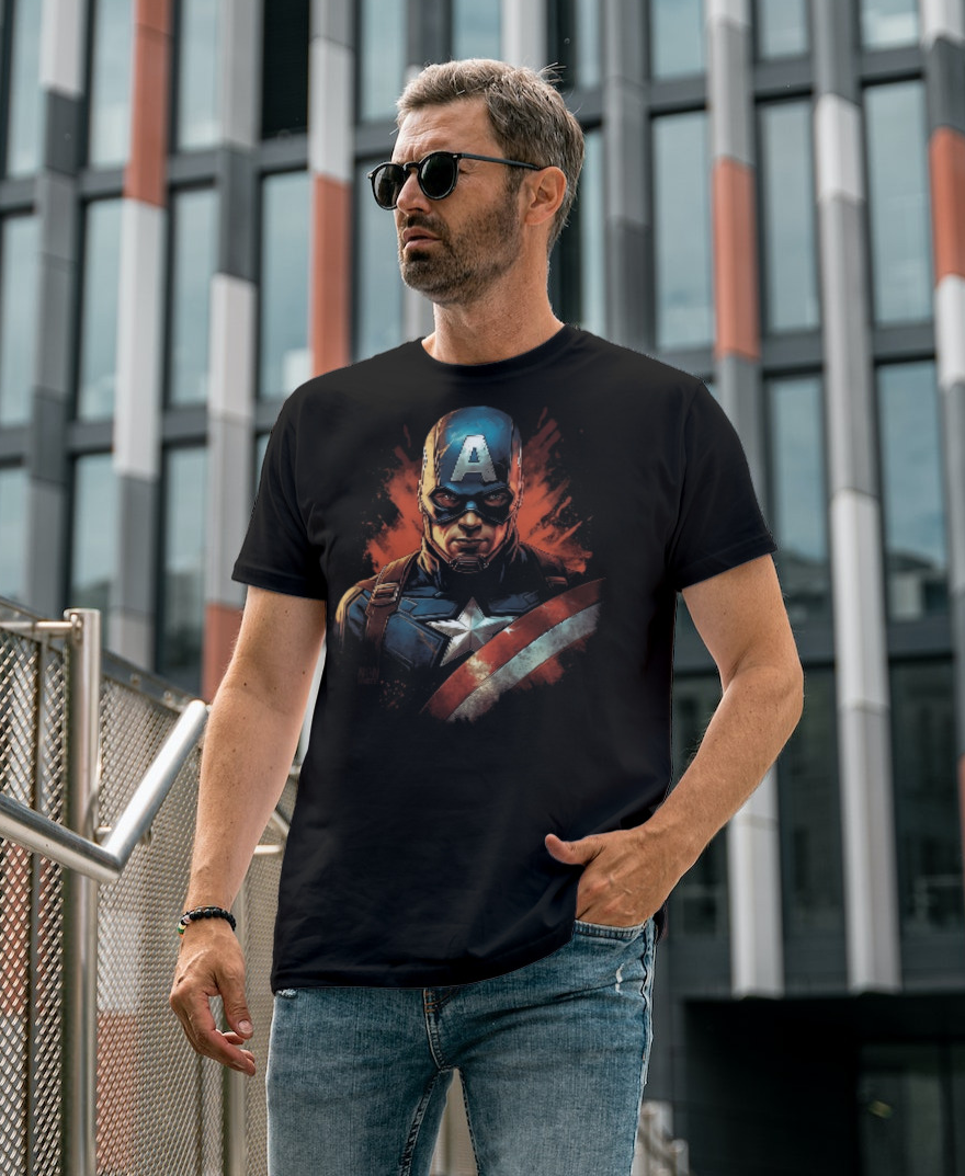 Nome do produto: 23M018 - Capitão América