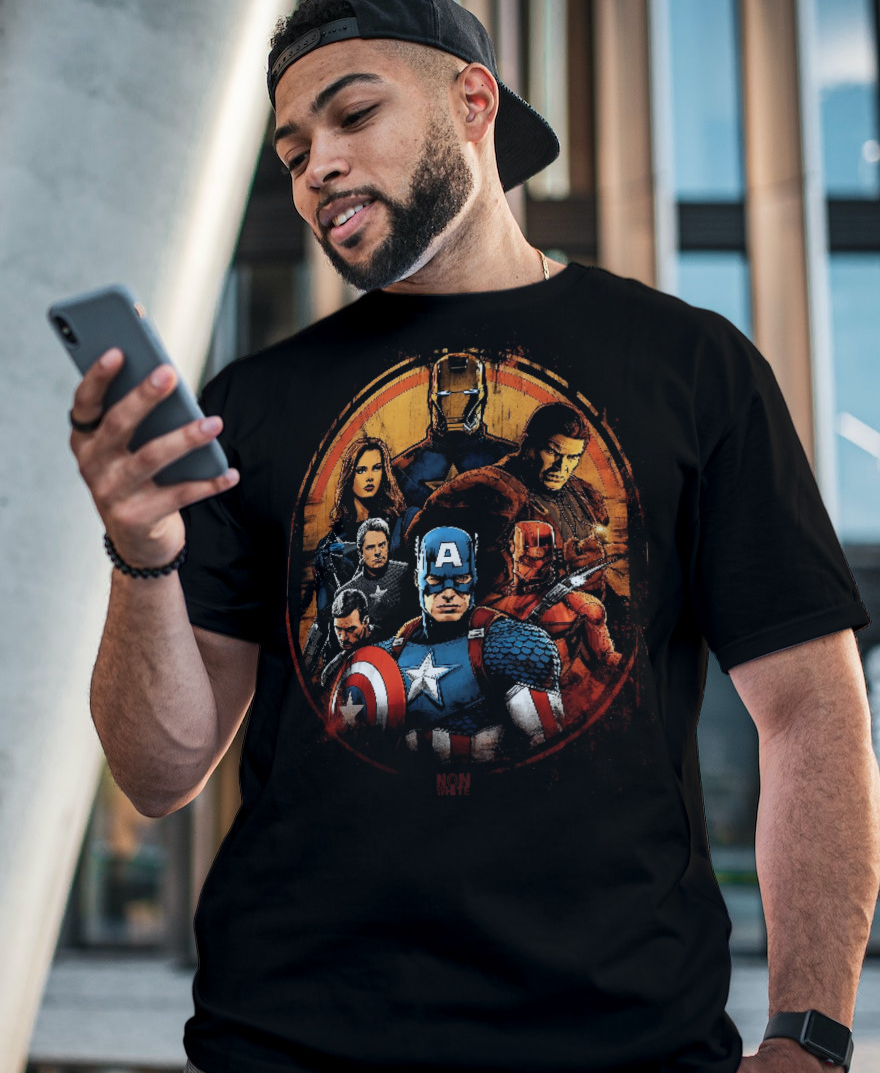 Nome do produto: 23M025 - Mundo Marvel Retrô