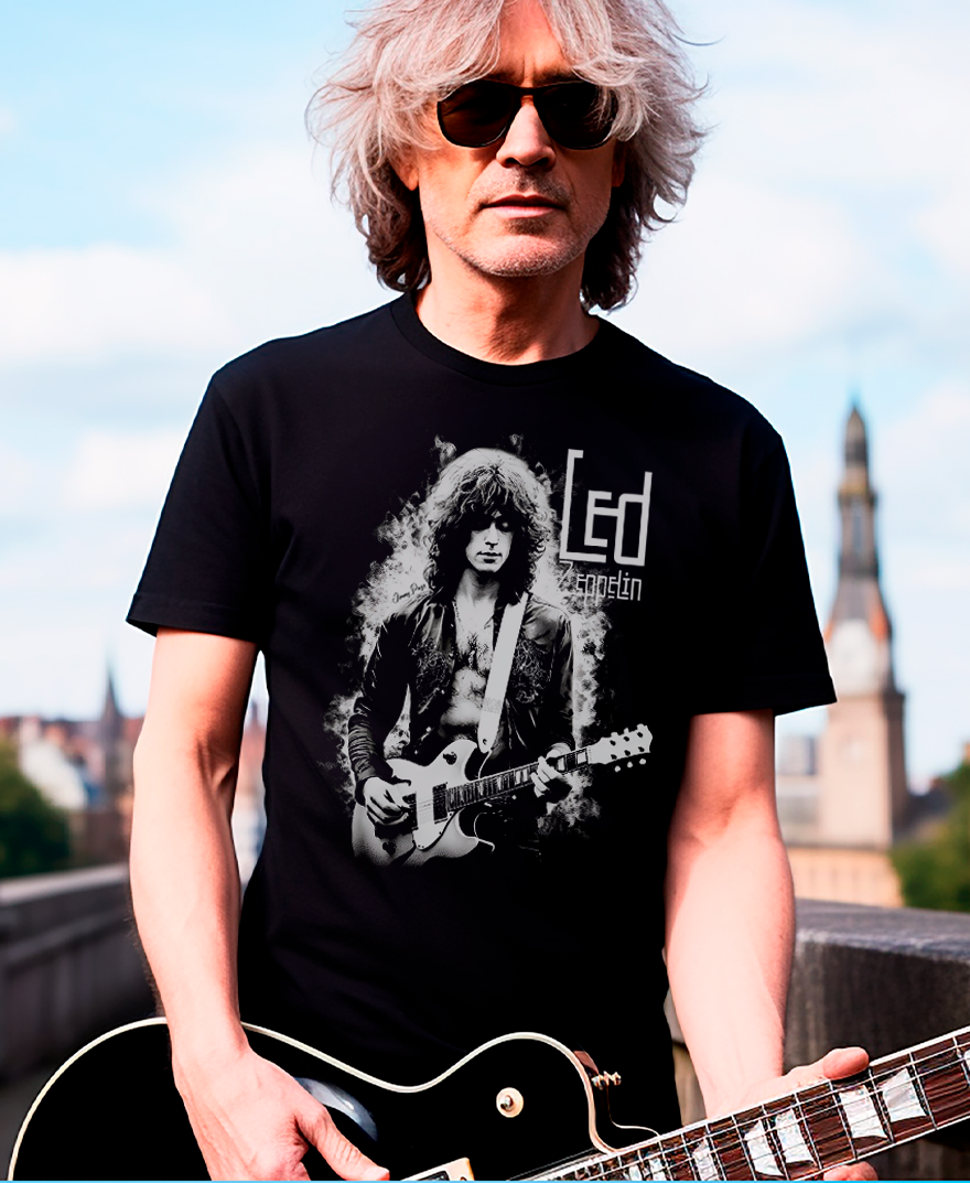 Nome do produto: 23CR037 - Jimmy Page - Led Zeppelin