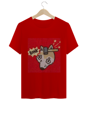 Nome do produto: Camiseta Bonk Dog Funny