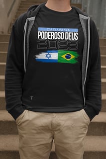 T Shirt Prime Caravana Poderoso Deus 2023 Preta