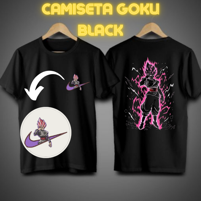 Nome do produto: Camiseta Goku Black