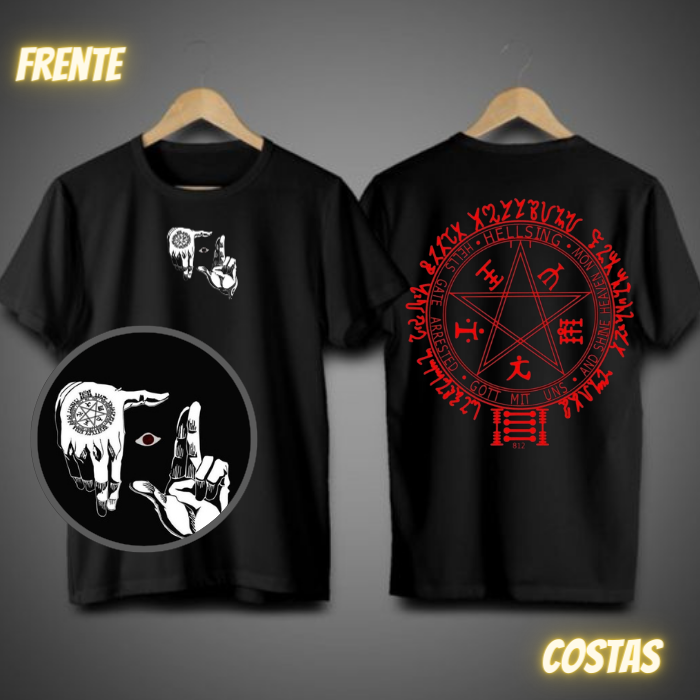 Nome do produto: Camiseta Alucard