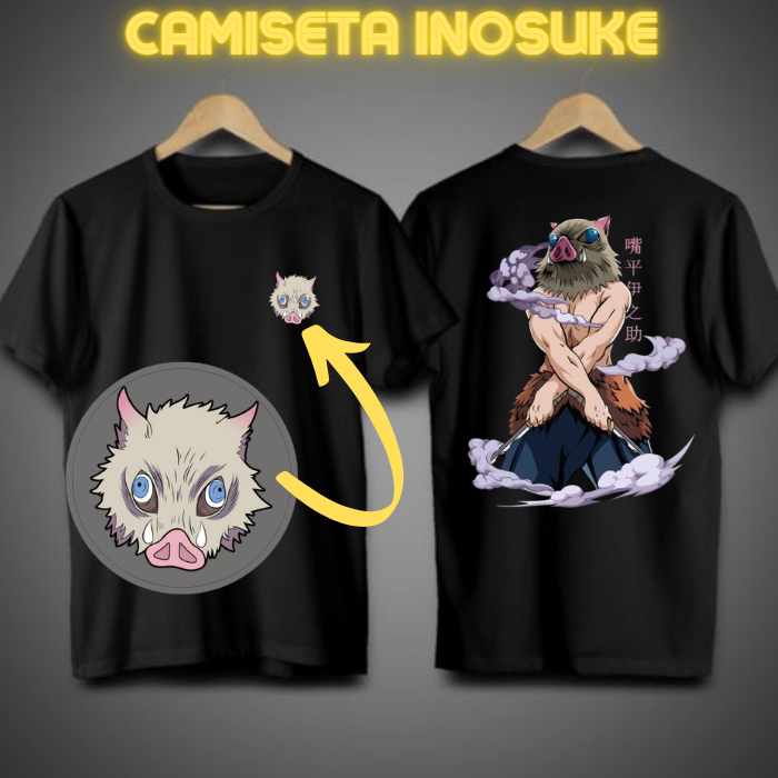 Nome do produto: Camiseta Inosuke