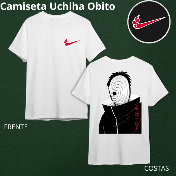 Nome do produto: Camiseta Uchiha Obito