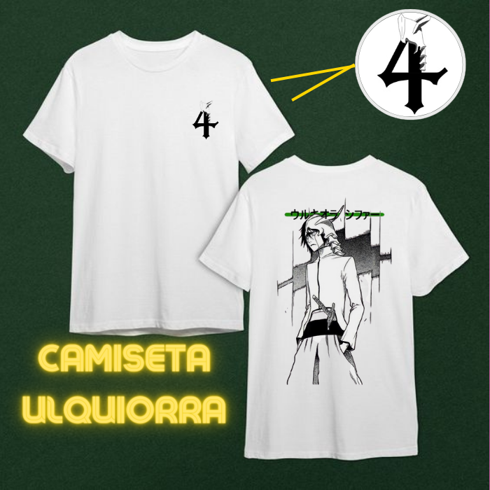 Nome do produto: Camiseta Ulquiorra 