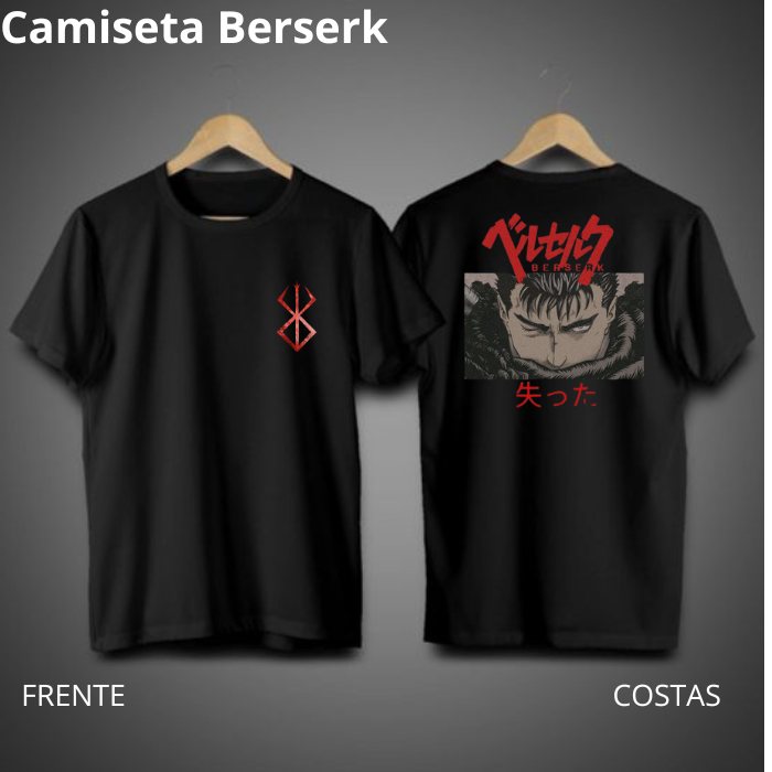 Nome do produto: Camiseta Berserk