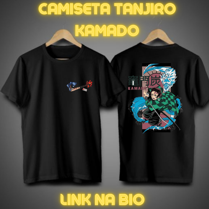 Nome do produto: Camiseta Tanjiro Kamado