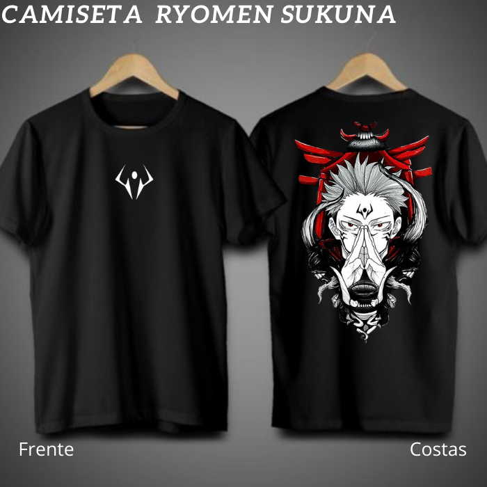 Nome do produto: Camiseta Ryomen Sukuna