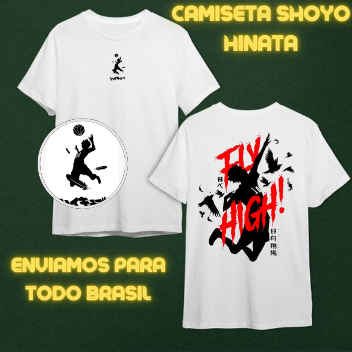 Nome do produto: Camiseta  Shoyo Hinata