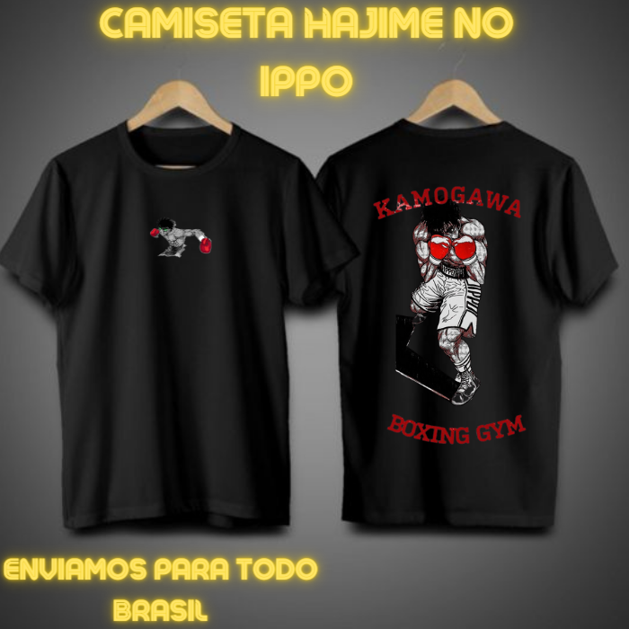 Nome do produto: Camiseta Hajime no Ippo