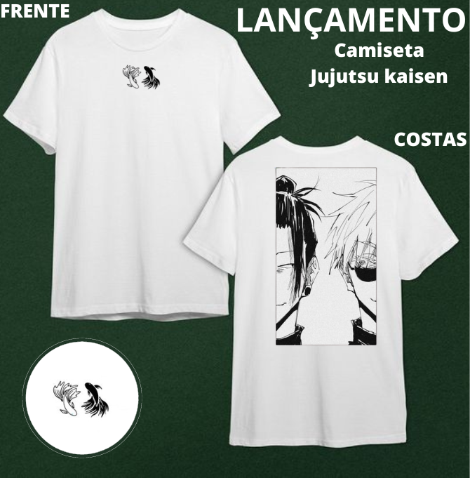 Nome do produto: Cmiseta Jujutsu Kaisen 
