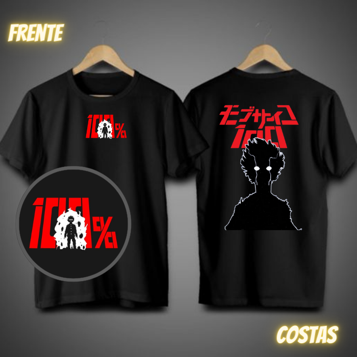 Nome do produto: Camiseta Mob Psycho