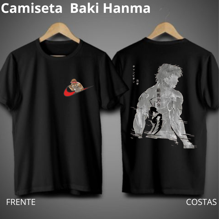 Nome do produto: Camiseta Baki Hama