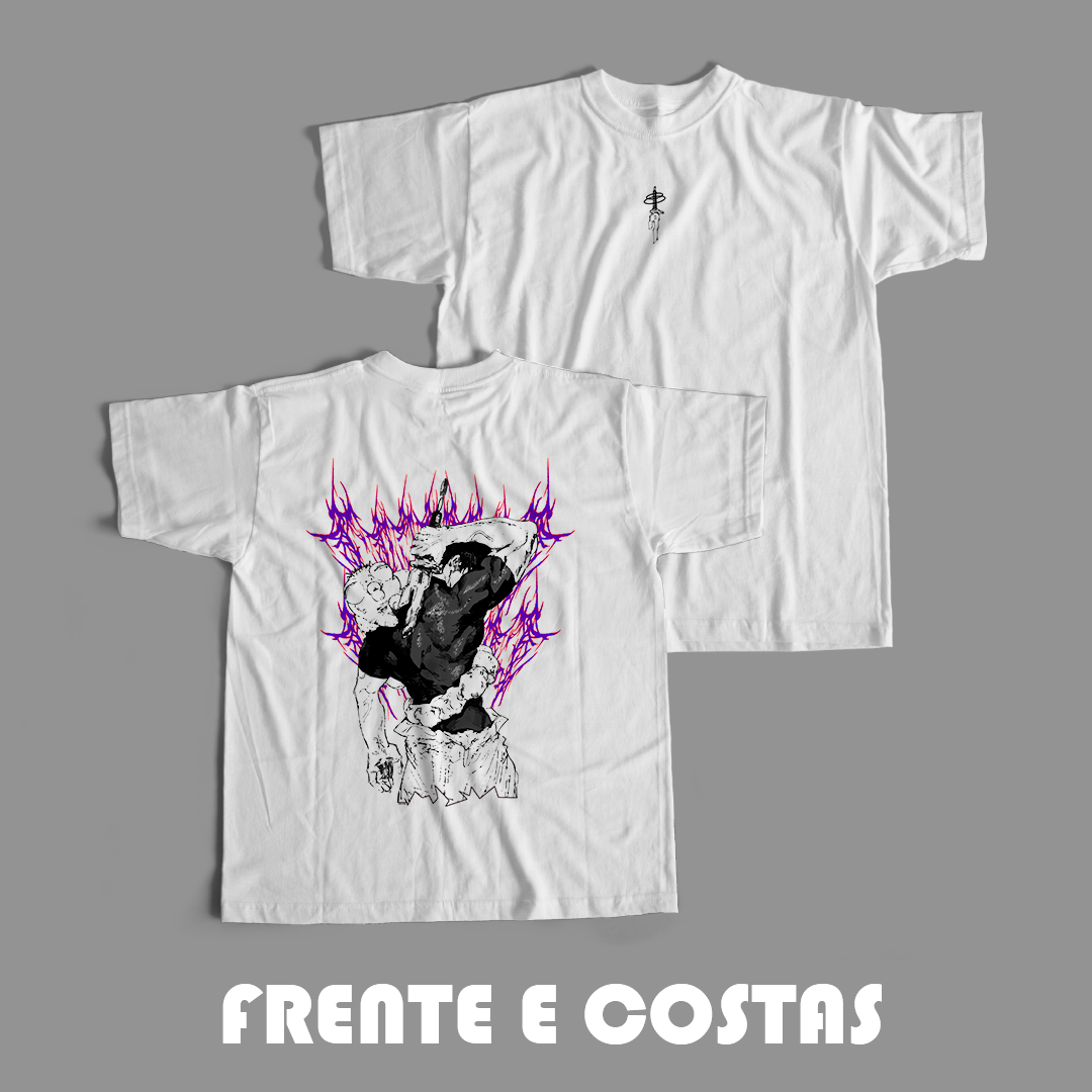 Toji Fushiguro v.3 - Jujutsu kaisen (frente e costas)