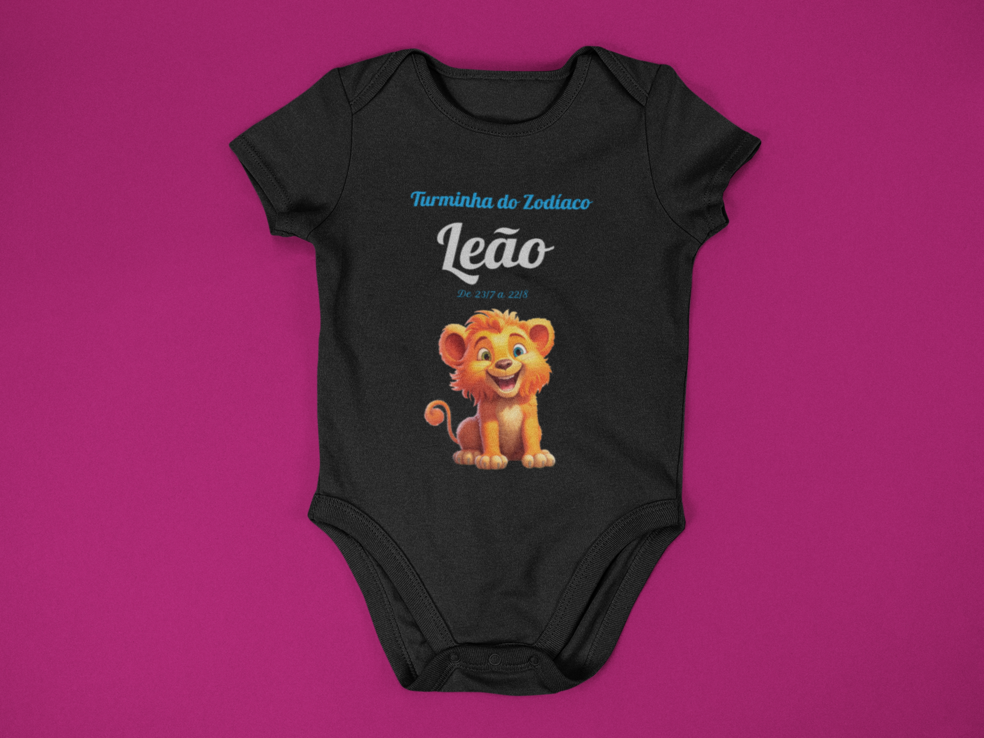 Nome do produto: Body Bebê Signo Leão