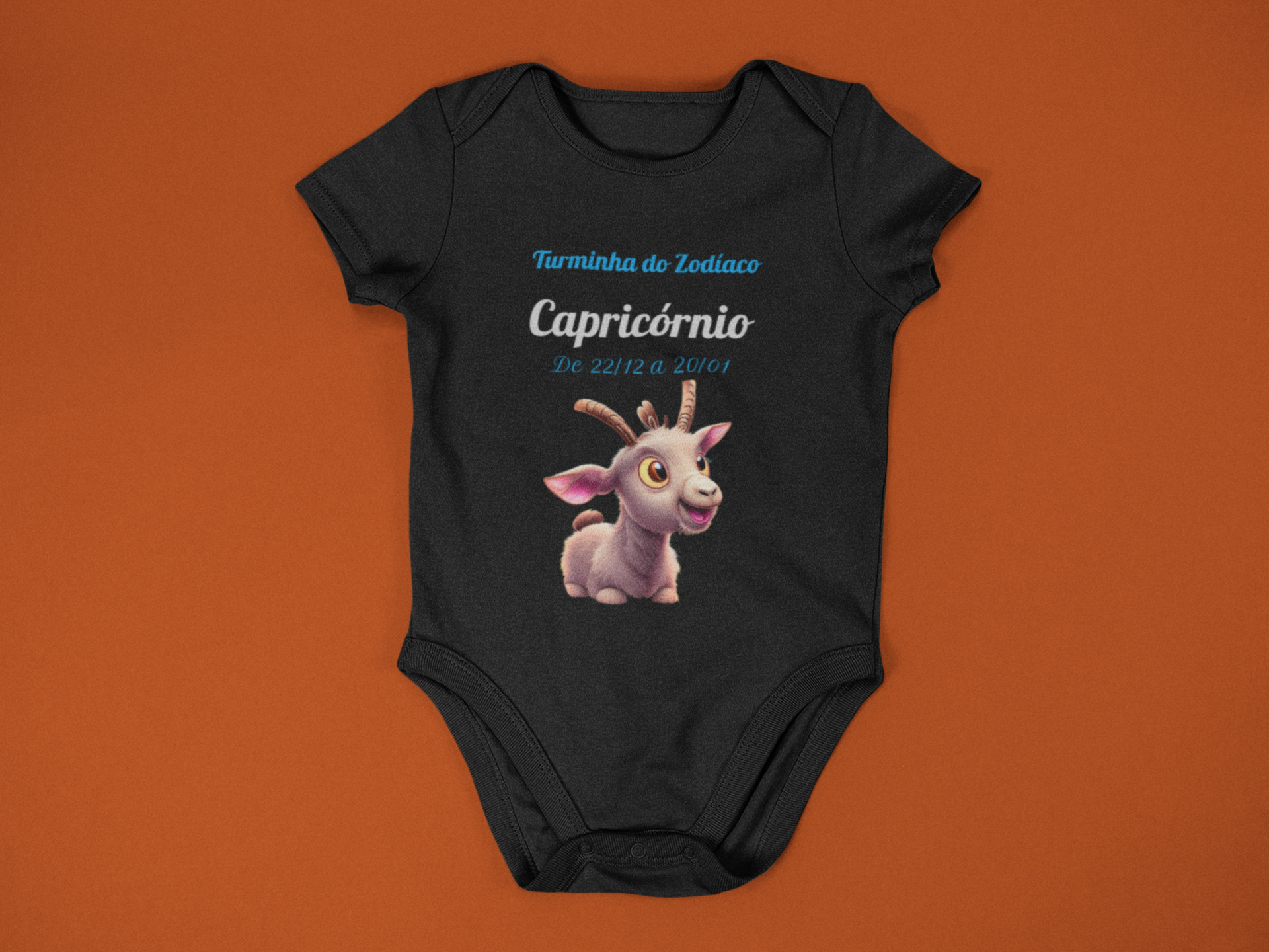 Nome do produto: Body Bebê Signo Capricórnio