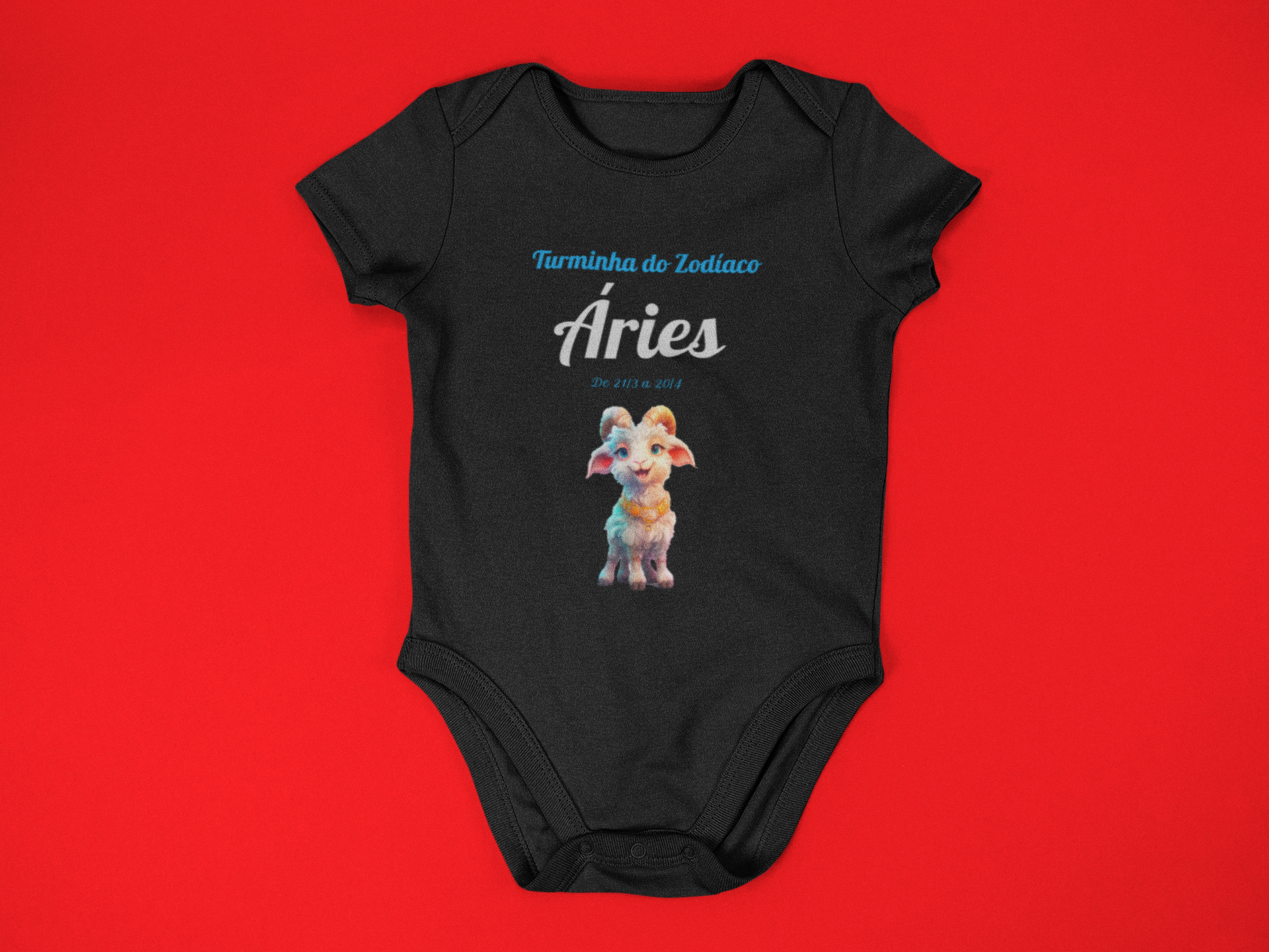 Nome do produto: Body Bebê Signo Áries