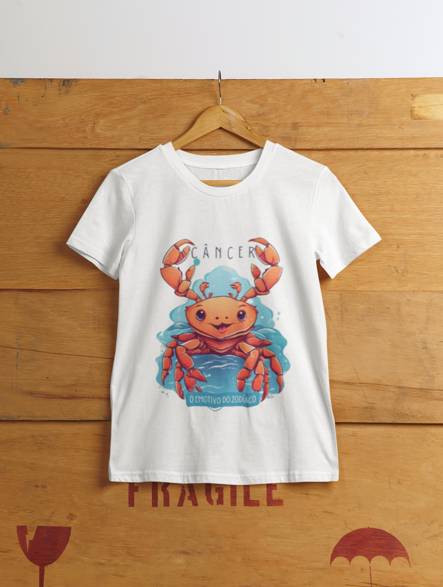 Nome do produto: Camiseta Câncer o Signo Emotivo