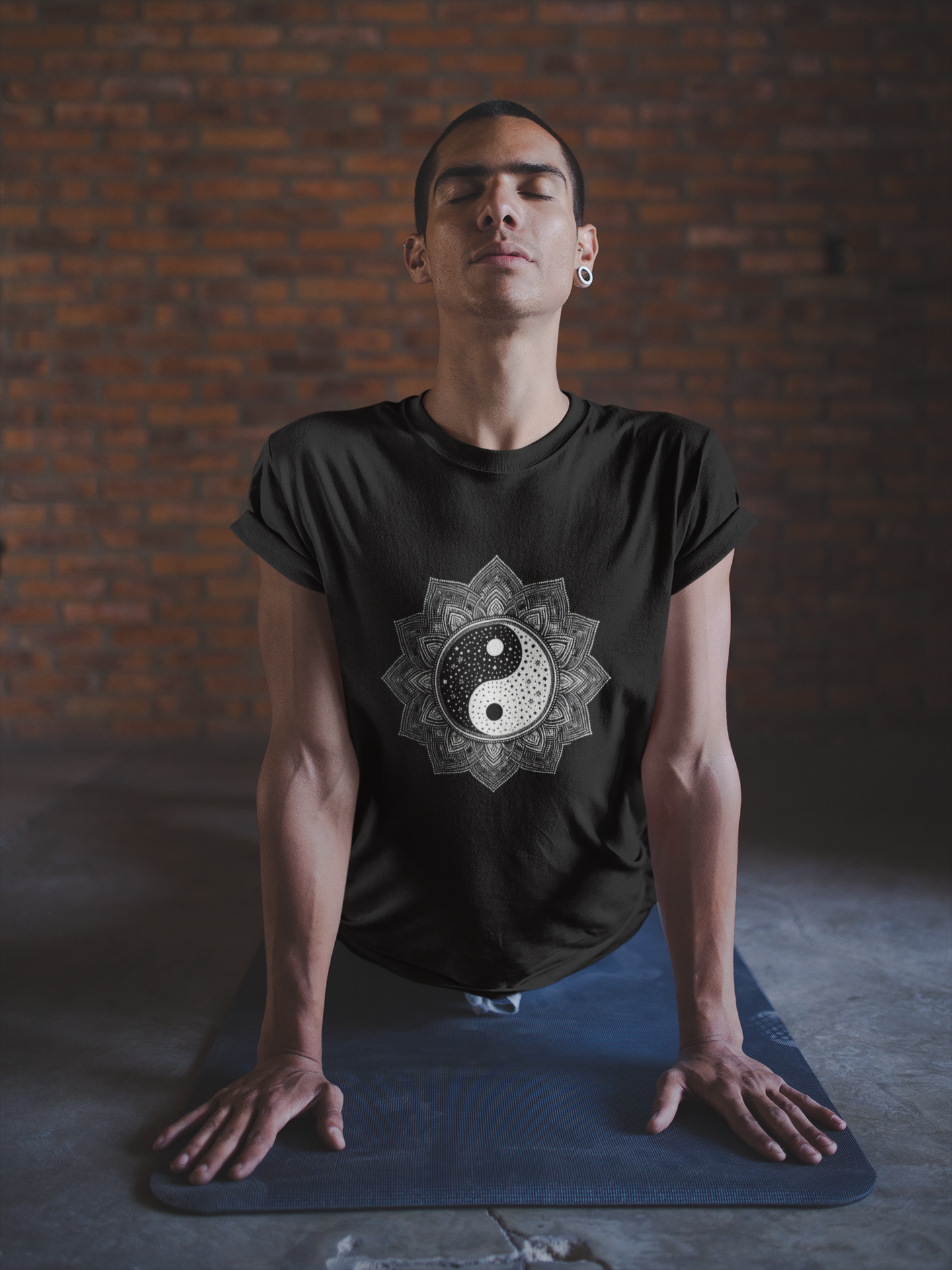 Nome do produto: Camiseta Mandala Yin & Yang 