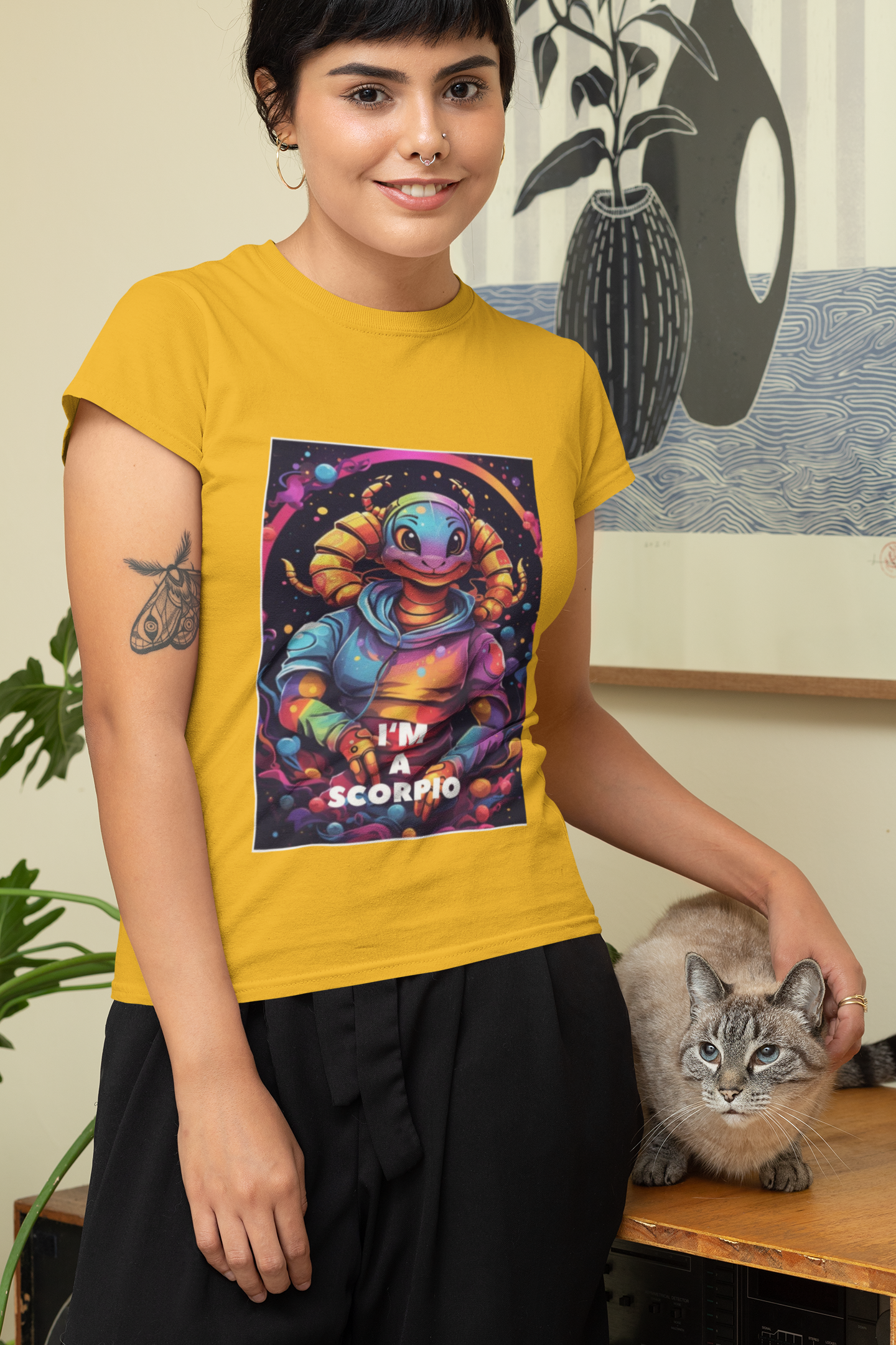 Nome do produto: Camiseta I\'m Scorpio baby long