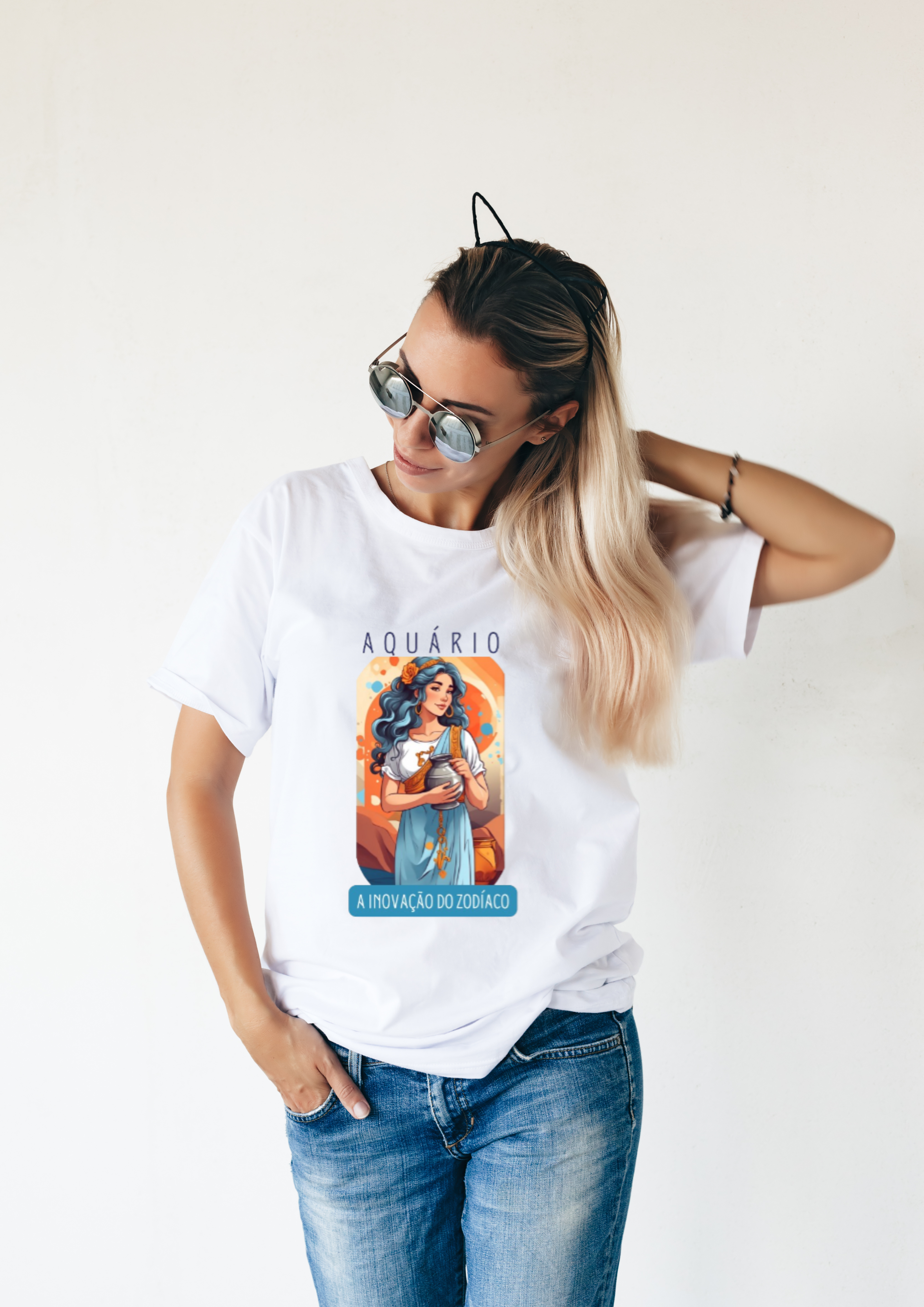 Nome do produto: Camiseta Aquário a Inovação