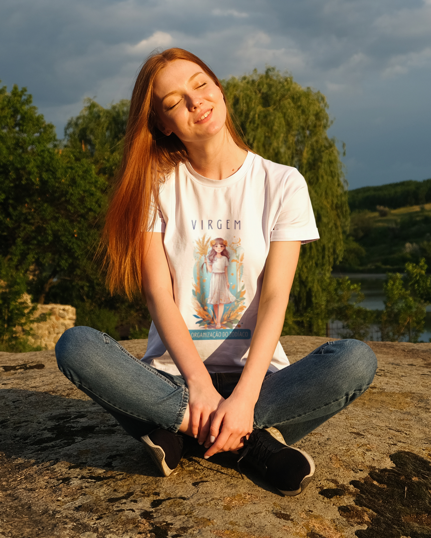 Nome do produto: Camiseta Virgem a Organização