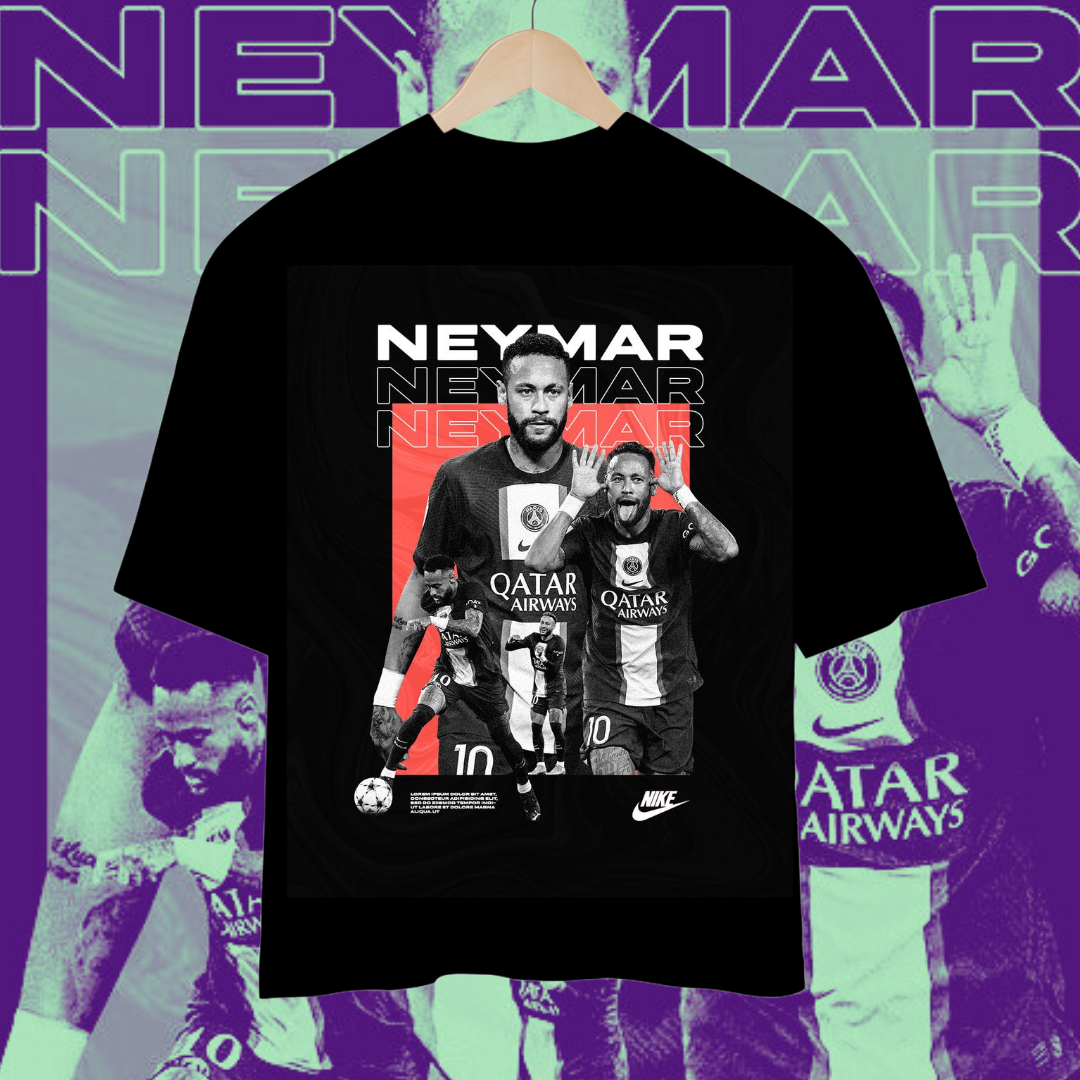 Nome do produto: Camisa Oversized Neymar 