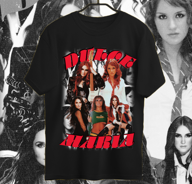 Nome do produto: Camiseta Dulce Maria - RBD