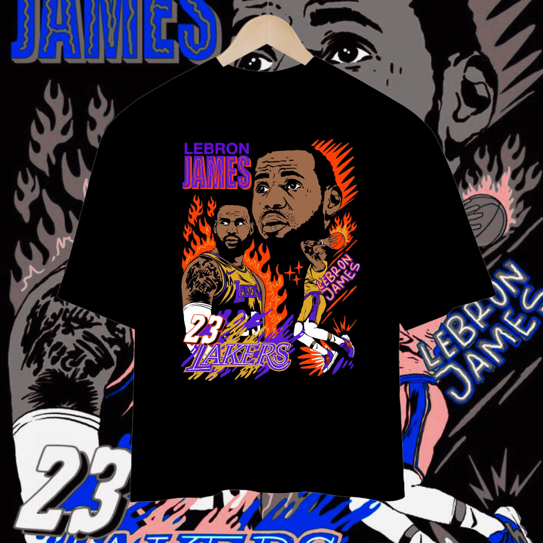 Nome do produto: Camisa Oversized Lebron James