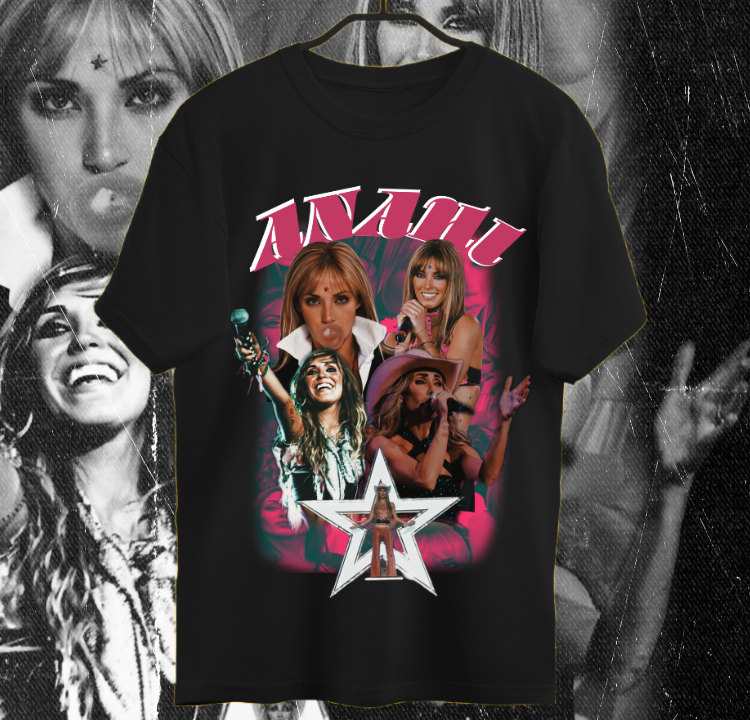 Nome do produto: Camiseta Anahi - RBD