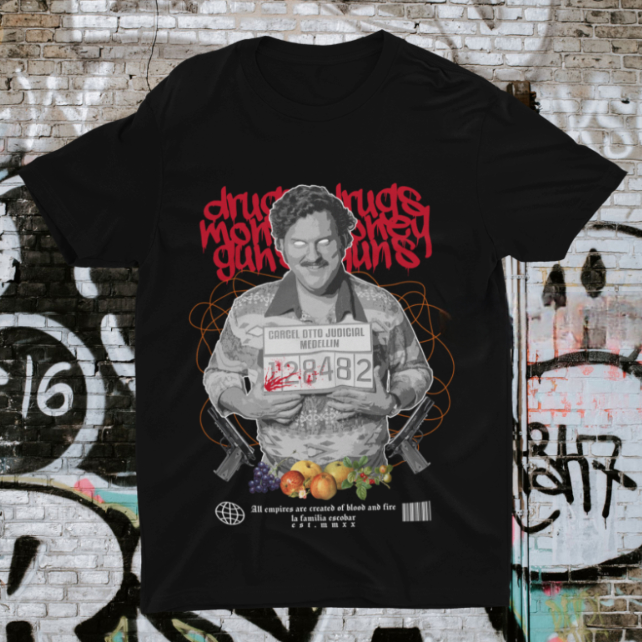 Nome do produto: Camiseta Pablo Escobar