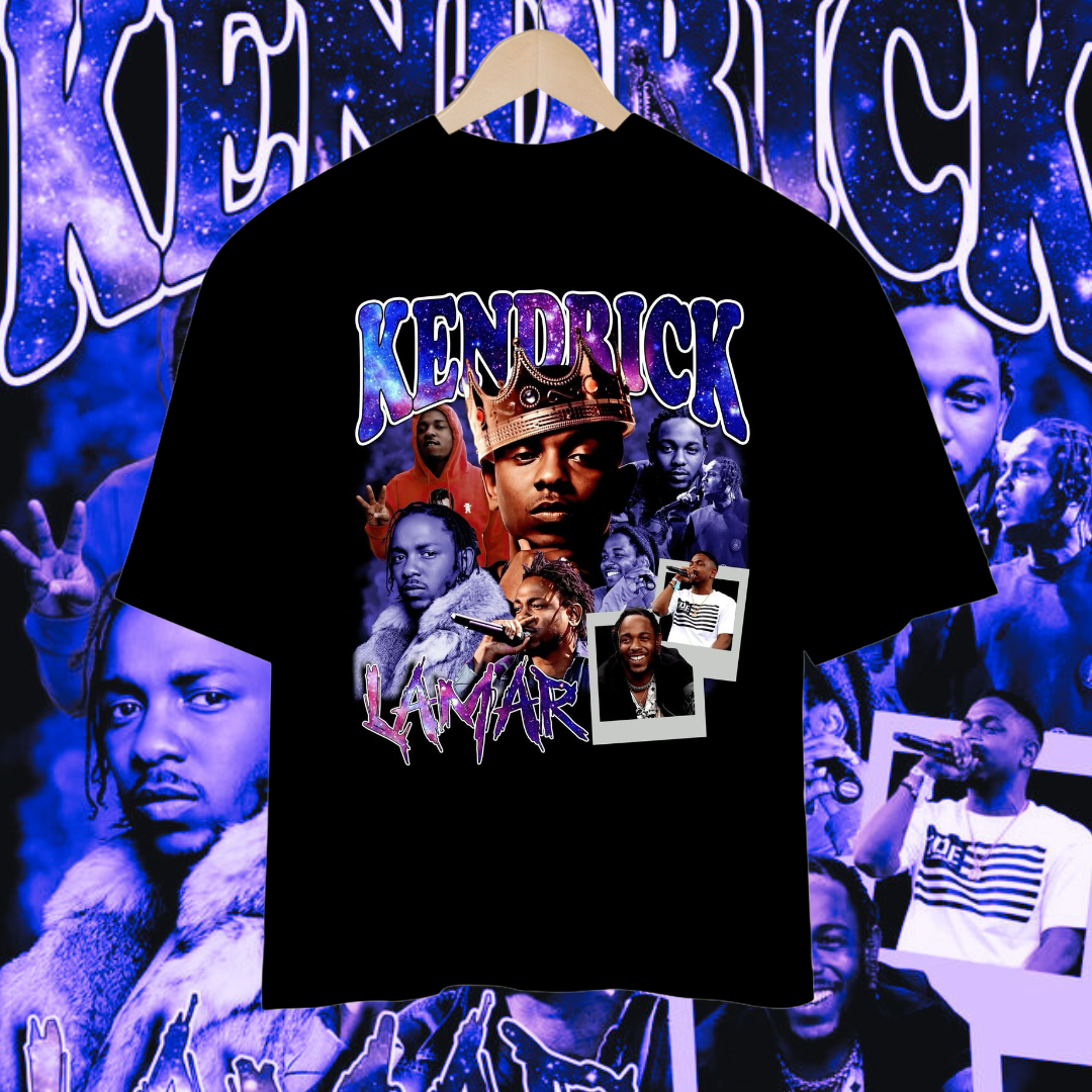 Nome do produto: Camisa Oversized Kendrick Lamar