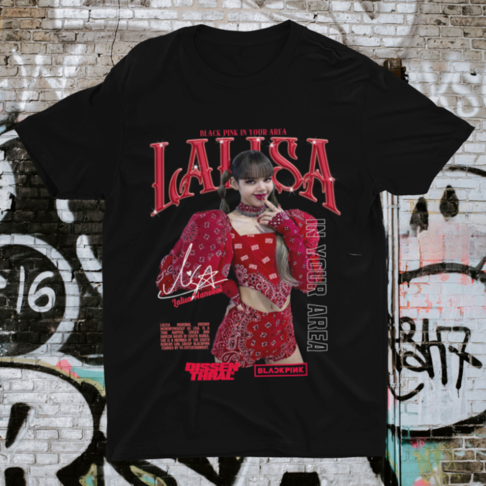 Nome do produto: Camiseta Lalisa