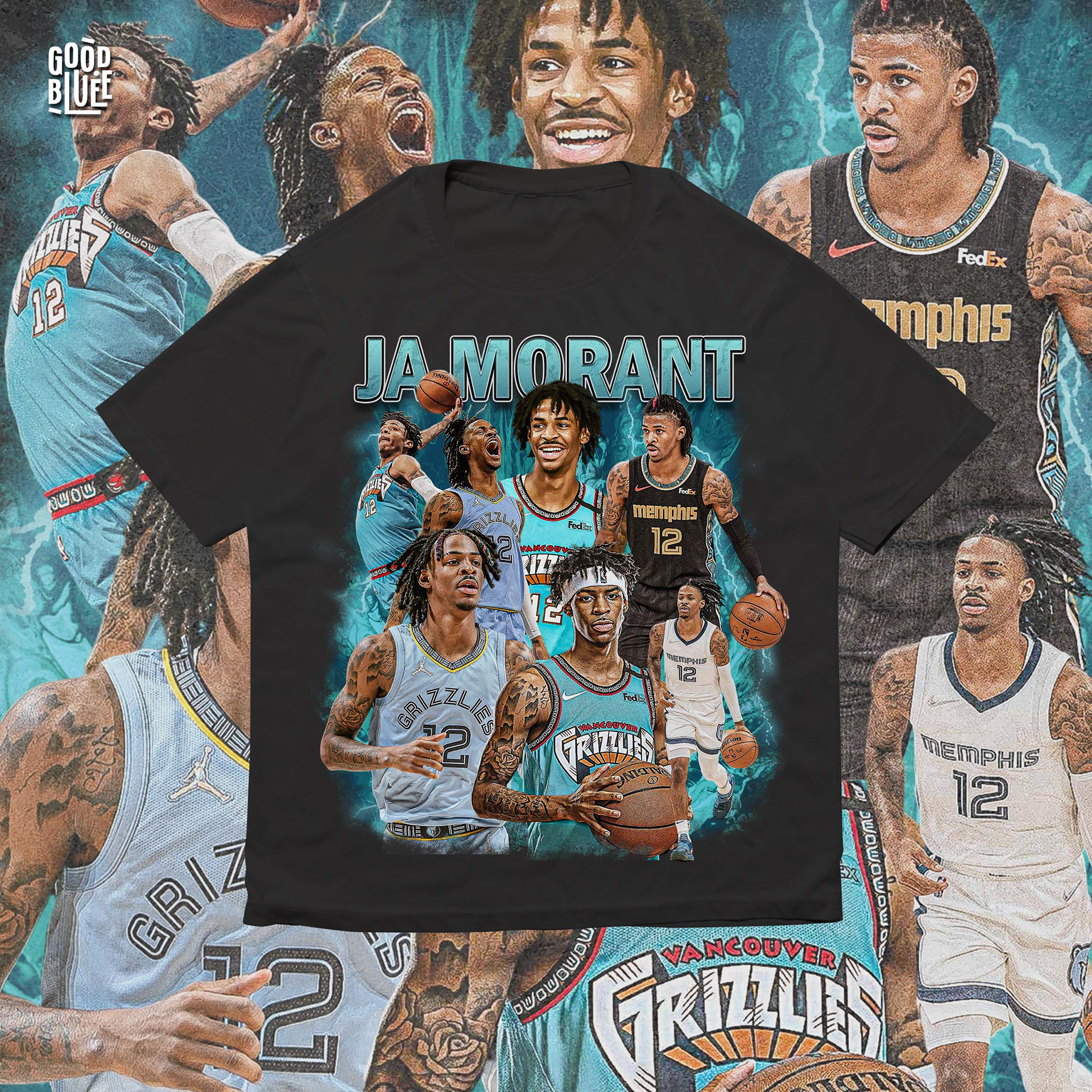 Nome do produto: Camiseta Ja Morant