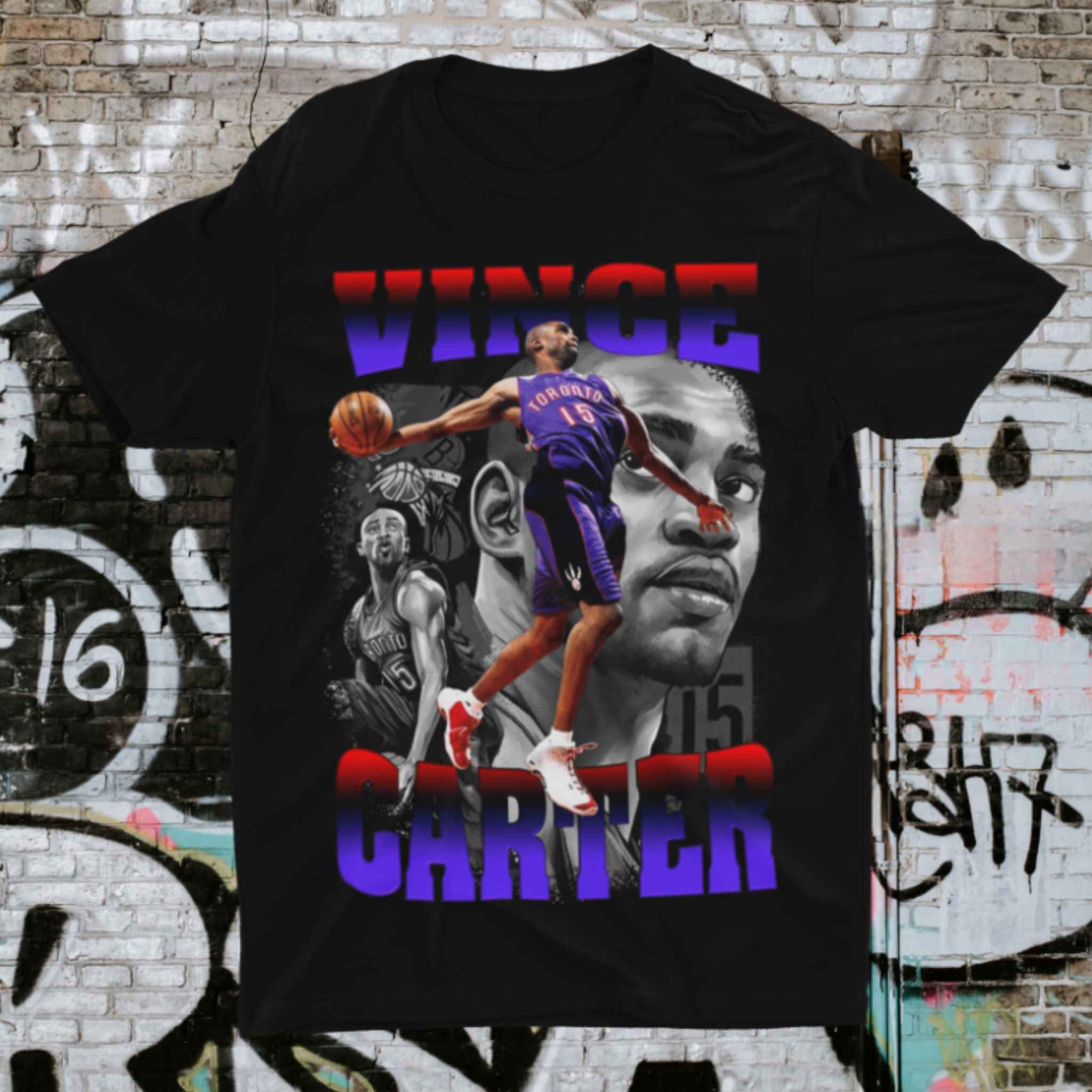 Nome do produto: Camiseta Vince Carter - V1