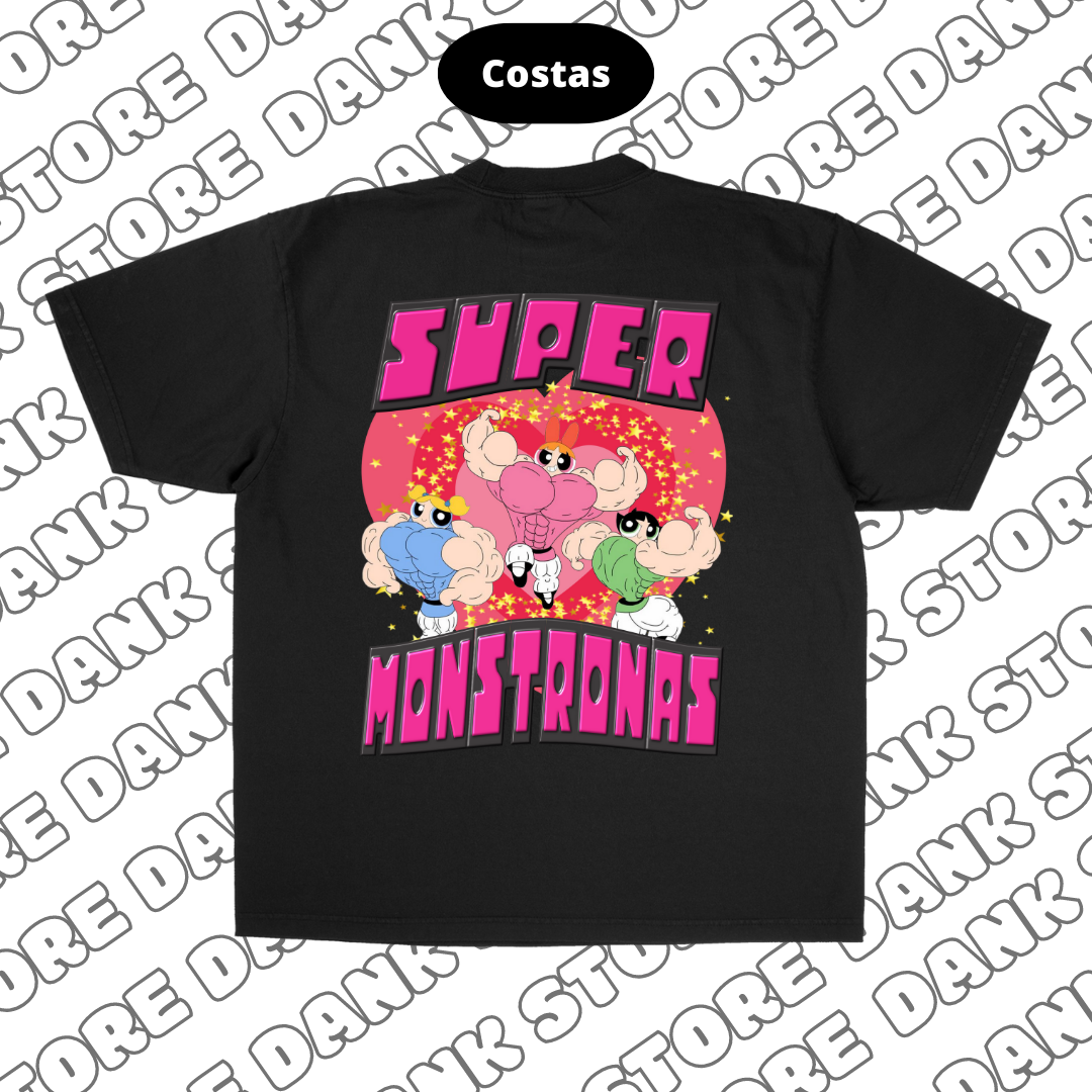 Nome do produto: Super Monstronas (Costas)