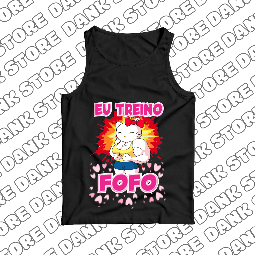 Nome do produto: Eu Treino Fofo (Regata)