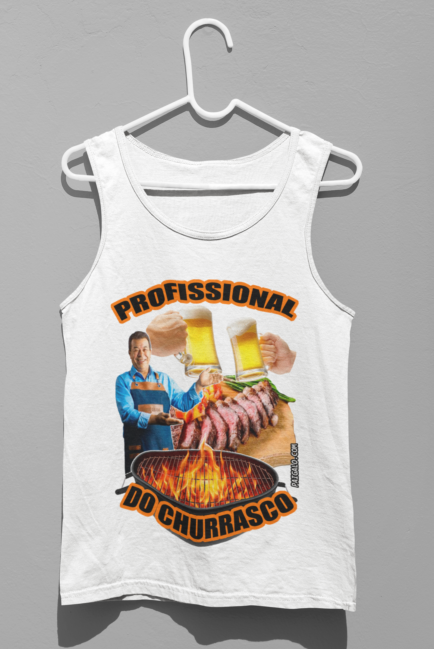 Nome do produto: Profissional do Churrasco Regata