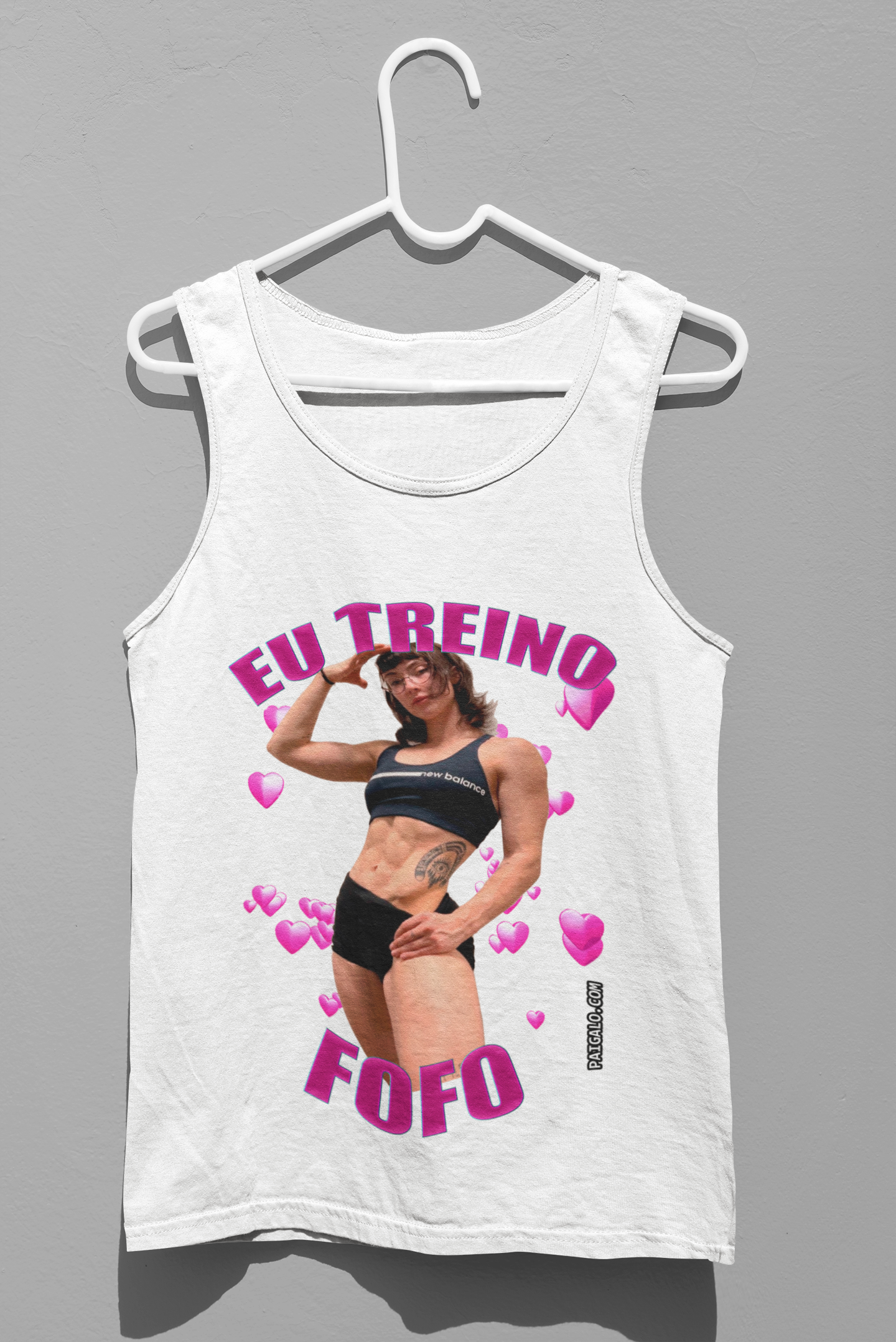 Nome do produto: Eu treino Fofo F Regata