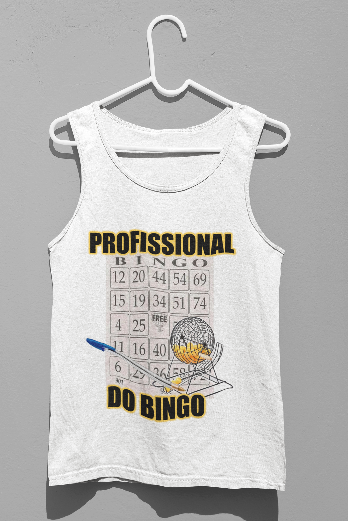 Nome do produto: Profissional do Bingo Regata