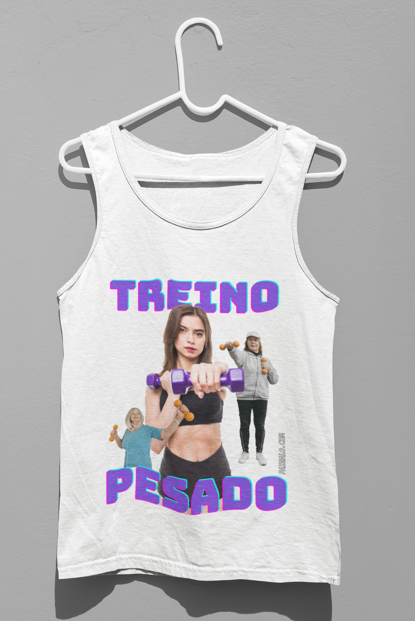 Nome do produto: Treino Pesado F Regata