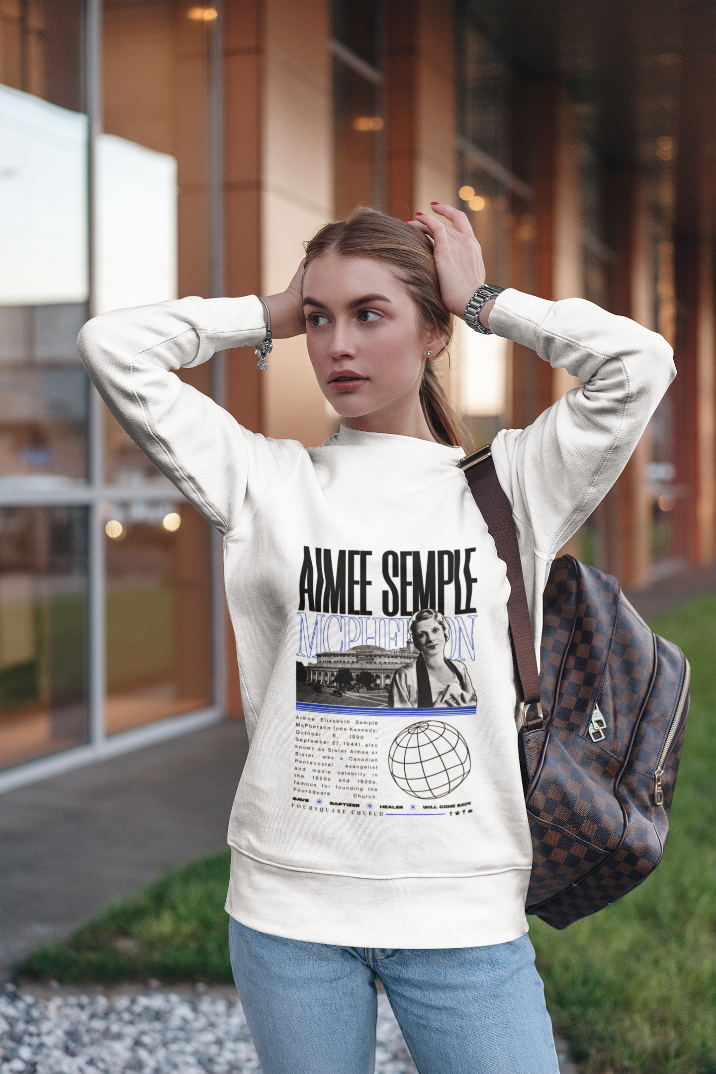 Moletom  Fechado Aimee (branco)